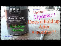 Update How To Paint A Patio With Behr Granite Grip Floor