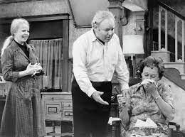 Archie Bunker's Shock at Gloria's Pregnancy. Art Prints, Posters & Puzzles  from Fine Art Storehouse