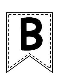 Black And White Banner Letters Black And White Banner Freebie Printable Banner Letters Graduation Signs Welcome Banner Printable
