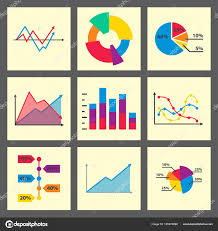 diagram chart graph elements vector business infographic