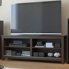 The modern glass top rectangular coffee table and the modern accent mirror make wonderful accent. Mission Wood Tv Stand And Console Table Modern Entertainment Center With Cable Management Storage Cabinet Bedroom And Living Room Organizer Or Furnitu From Ryan Rove Accuweather Shop