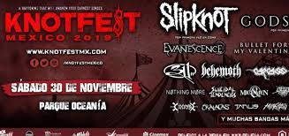 Votre dernière chance de nous rejoindre en enfer. Chaos Auf Dem Knotfest In Mexico Metal Heads De