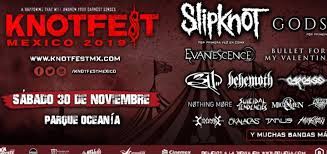 Slipknot, korn, suicidal, cannibal corpse, kataklysm, goatwhore, belpheger and of course judas!!!! Chaos Auf Dem Knotfest In Mexico Metal Heads De