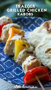 How long does it take to cook kabobs? Grilled Chicken Kabobs Recipe Easy Traeger Wood Pellet Grill Recipe