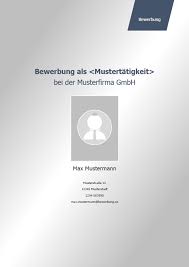 Unsere dienstleistungen im bereich zahnimplantate. Deckblatt Fur Die Bewerbung Muster Vorlagen Bewerbung Co