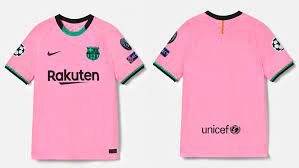Fc barcelona store featuring a barcelona jersey, shirt or jacket for any la blaugrana fan. Fc Barcelona La Liga Barcelona Present New Pink Kit With Messi Modelling It Marca