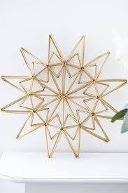Diy Weihnachtsstern Aus Trinkhalmen Crafts Diys Stroh