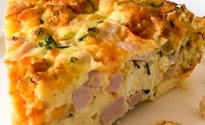 Recette Quiche Au Jambon Et Au Fromage Sans Croute Ham And Cheese Quiche Cheese Quiche Quiche Recipes Crustless