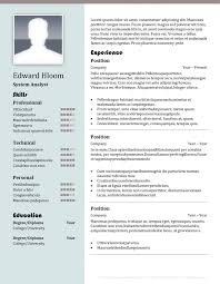 Browse our new templates by resume design. Free Resume Templates Downloadable Hloom