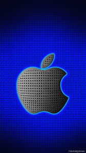 So Blue Apple Wallpaper Iphone Wallpaper Logo Blue Wallpaper Iphone