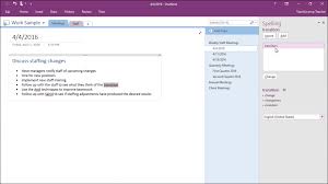 Microsoft word to check spelling in a word document, open up the document, head to the review tab, then click on spelling & grammar (part of the proofing group of tools). Check Spelling In Onenote Instructions Teachucomp Inc