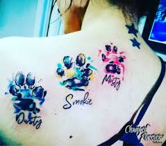 You can have tiny and cute cat paw print tattoos and one good placement for them is on foot. 23 Dog Paw Print Tattoo Ideas That Will Inspire Your Next Ink