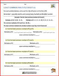 It is the greatest thing for simplifying (read how to find all the factors of a number. Greatest Common Factor Worksheet Page
