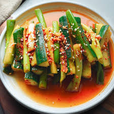 Best Cucumber Kimchi Recipe Oi Kimchi In 2020 Fresh Kimchi Recipe Cucumber Kimchi Kimchi Recipe