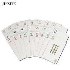 How to play poker mahjong. Waterproof Portable Paper Mahjong Playing Cards Set With 2 Acrylic Dices Flannelette Bag Travel Mahjong Poker Card By Goodeasy Playing Cards Aliexpress