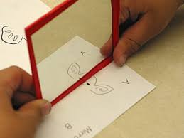 Learn how to use either a graph or an equation to find this line. Symmetry Elementary Math