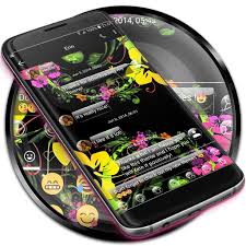 The application is only 38mb in size, and it is compatible with android 4.3 or above. Sms Messages Glass Black Flower Theme Apk Download Free App For Android Safe