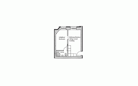 There are distinctive areas for the kitchen, living room, bedroom, and bathroom. One Bedroom Apartment Type B Palacina Berlin