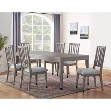 Dark oak kitchen table w/ 6 chairs. Vendor 3985 Fordham Fd500t 6x500s 7 Piece Dining Table Set Becker Furniture Dining 7 Or More Piece Sets