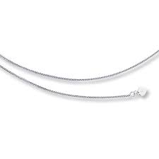 Get 916 gold, easy exchange, lifetime product service, 14 days return policy & more. Adjustable Wheat Chain 14k White Gold 20 26 Length Kay