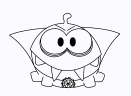 Free printable num noms coloring pages for preschool and kindergarten kids. Om Nom 3 Coloring Page Free Printable Coloring Pages For Kids