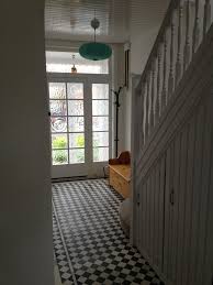 Hallway Transformed Tiled Hallway 1930s House House Flooring