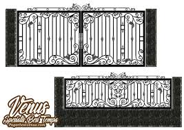 Pagar Besi Tempa Model Classic Dan Minimalist 2018 Pagar Besi Tempa Desain Klasik