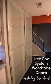 Kit placard coulissant ikea inspirational kit porte placard. Installing Ikea Pax Doors As Sliding Closet Doors Ikea Hack Sliding Closet Doors Ikea Sliding Room Dividers Ikea Pax Doors