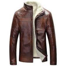 Perfect Fit Guarantee You Only Need To Provide Us With Your Height Weight And Collar Size And We Will Do The Measu Leather Jacket Men Fur Coat Men Mens Fashion