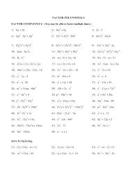Adding And Subtracting Polynomials Fractions Worksheets Algebra Factoring Polynomials Polynomials Factor Trinomials