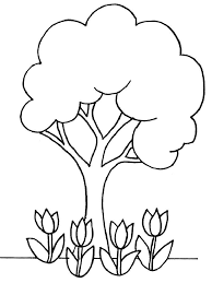 There are tons of great resources for free printable color pages online. Simple Coloring Pages To Download And Print For Free Tree Coloring Page Earth Day Coloring Pages Spring Coloring Pages
