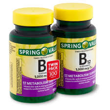 Hypothyroidism can cause vitamin b12 deficiency. Spring Valley Timed Release Vitamin B12 Supplement Twin Pack 1 000 Mcg 150 Count 2 Pack Walmart Com Walmart Com