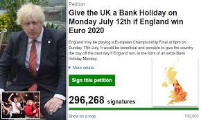 The summer bank holiday is on the first monday of august in scotland and the last monday of august in england, wales and northern ireland. Euro 2020 Boris Johnson Is Actively Considering Extra Bank Holiday If England Win Daily Mail Online