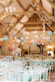 5 Summer Wedding Color Palettes To Inspire You Barn Wedding Reception Wedding Reception Table Decorations Wedding Decorations