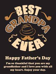 You should give them a visit if you're. Thankful For You Happy Father S Day Card For Grandfather Birthday Greeting Cards By Davia