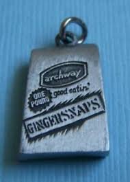 Topped with sugar these home style cookies are a family favorite! Vintage Archway Gingersnap Cookies Silver Tone Charm Ebay