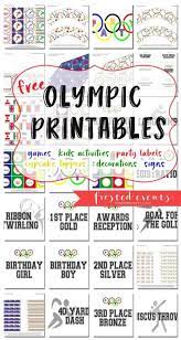 More Olympics For Kids Olympic Games Party Printables Olympic Games For Kids Kids Olympics Summer Olympics Party