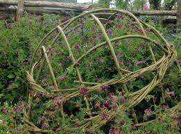 Willow Plant Supports Domes Pea Frames At Humble By Nature Willow Garden Garden Structures Garden