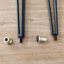 Adjustable Table Legs For Furniture Diy Size Color Can Be Customized With A Threaded Adjustable Lev Metal Furniture Legs Furniture Legs Iron Furniture Design