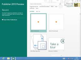 Microsoft Publisher 2013 Microsoft Publisher Internet Security Publisher Templates