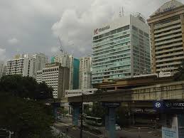 Opened on 31 august 2003, raja chulan monorail station is an elevated monorail station that forms a part of the kuala lumpur monorail line. View From Monorail Raja Chulan Station Kl Mapio Net