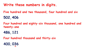 There are several ways to write one million in numbers. Write Numbers Up To 1 Million In Digits And Words Youtube