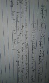 Check spelling or type a new query. Tulislah Hadits Kewajiban Beriman Pada Qada Dan Qodar Brainly Co Id