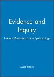 Evidence And Inquiry Inquiry Evidence Susan