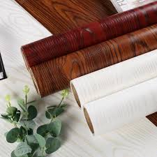 Transforming a room has never been easier. Buy Wood Grain Vinyl Waterproof Self Adhesive Wallpaper Cabinet Wardrobe Door Renovation Sticker 40cmx5m At Affordable Prices Free Shipping Real Reviews With Photos Joom
