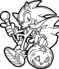 34+ super sonic the hedgehog coloring pages for printing and coloring. Halloween Sonic Coloring Page Free Printable Coloring Pages For Kids