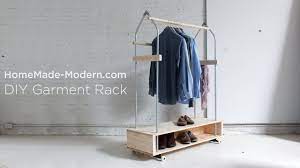 Are you interested in a really cool project to get your closet more organized? Homemade Modern Ep31 Garment Rack