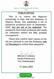 Consolato e ambasciata di germania. Nigeria Embassy In Rome Nigeria Embersy