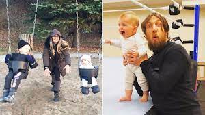 Superstars And Their Kids Photos Wwe