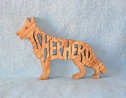 The pop art shepherd small puzzle. German Shepherd Dog Handmade Scroll Saw Wooden Puzzle Etsy German Shepherd Dogs Wooden Puzzles German Shepherd